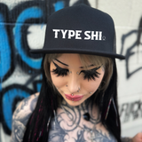 TYPE SHI FLAT BILL HAT
