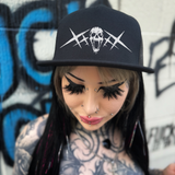 VOID SKULL FLAT BILL HAT