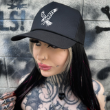 FREE SPIRIT CURVED BILL BLACK HAT