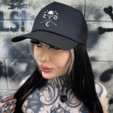 TDC DEATH CURVED BILL BLACK HAT