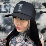 TRUST OG CURVED BILL BLACK HAT