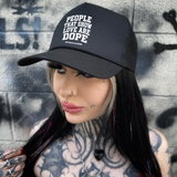 SHOW LOVE CURVED BILL BLACK HAT