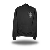 FLAMING EAGLE BLACK HOODIE