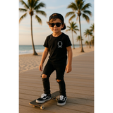 STAY RAD BLACK TEE- YOUTH