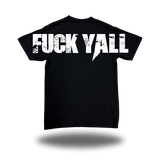 FUCK Y'ALL BLACK OVERSIZED BILLBOARD TEE