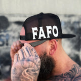 FAFO SIDE STYLE FLAT BILL HAT