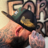 FOREVER FREE GREEN CAMO HAT