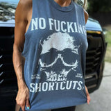 VINTAGE NO FUCKING TANK TOP*NAVY*