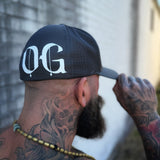OG GREY SIDE STYLE FLEXFIT HAT