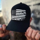 FAFO BLACK FLEXFIT COTTON HAT