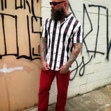 ESSENTIAL DEAD ROSE BUTTON UP