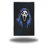 GHOSTFACE BLUE FLAG