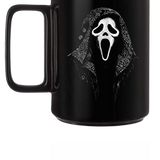GHOSTFACE BLACK COFFEE MUG