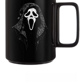 GHOSTFACE BLACK COFFEE MUG