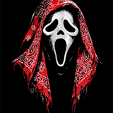 GHOSTFACE RED DECAL