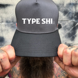 TYPE SHI BLACK & GREY BASEBALL HAT