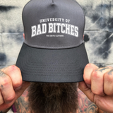 UNIVERSITY BLACK & GREY BASEBALL HAT