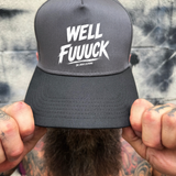 F***CK BLACK & GREY BASEBALL HAT