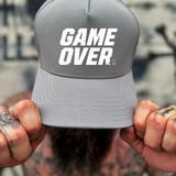 GAME OVER GRAY PERFORMANCE HAT