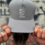 YOUR THRONE GRAY PERFORMANCE HAT