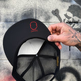 GIVE RESPECT GET RESPECT RED FLAT BILL HAT