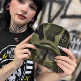 DON'T FLOCK ME FOAM CURVED BILL GREEN CAMO HAT