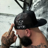 HATERS SIDE STYLE BLACK HAT