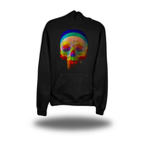 DRIP SKULL COLORFUL ABSTRACT HOODIE