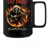 IRON DRIVEN COFFEE MUG