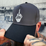 FU BLACK & GREY BASEBALL HAT