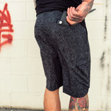 HYBRID FLEX BLACK W/WHITE TDC PAISLEY SHORTS