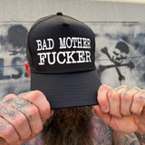 BAD MOTHER FUCKER CURVED BILL BLACK HAT