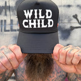 WILD CHILD CURVED BILL BLACK HAT