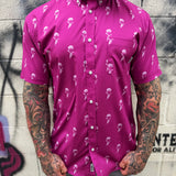 ESSENTIAL ROSE BUTTON UP