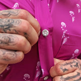 ESSENTIAL ROSE BUTTON UP