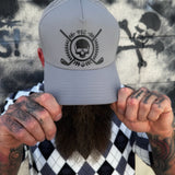 TDC GOLF SKULL GRAY PERFORMACNE HAT