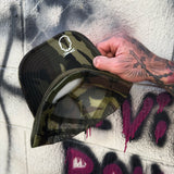 OL' MAN FOAM CURVED BILL GREEN CAMO HAT