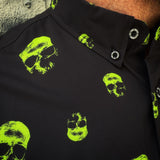 ESSENTIAL ACID DEATH SKULL BUTTON UP