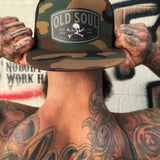 OLD SOUL REBEL GREEN CAMO HAT