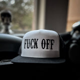 FUCK OFF BLACK & WHITE HAT