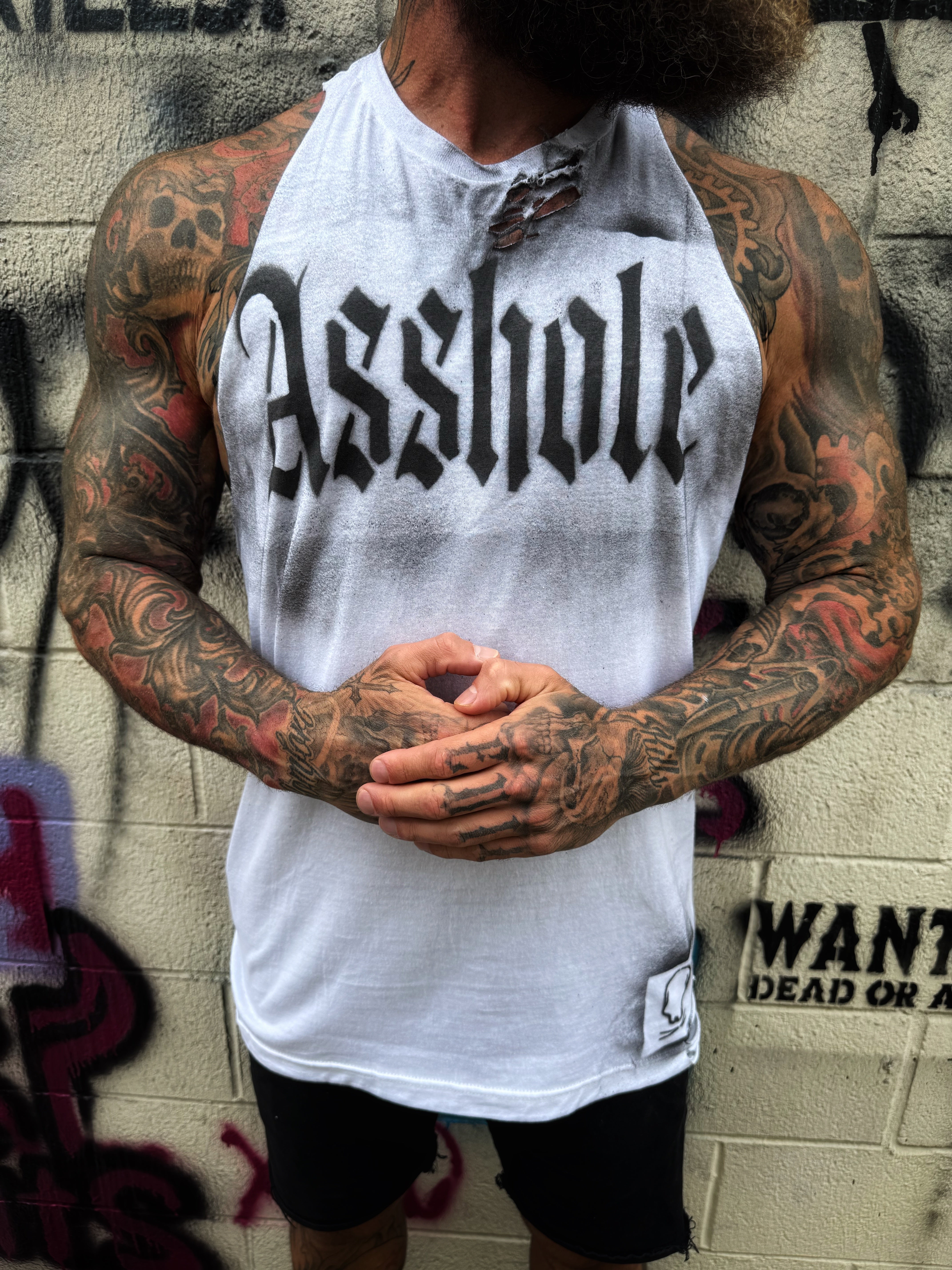 PUNK ASSHOLE WHITE STRINGER