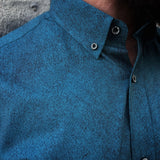 ESSENTIAL RUSTIC TURQUOISE BUTTON UP