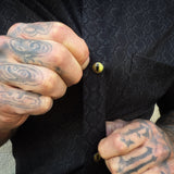 ESSENTIAL BLACK MAMBA BUTTON UP