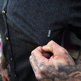 ESSENTIAL BLACK MAMBA BUTTON UP