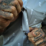 ESSENTIAL WORK OVER DEATH CEMENT BUTTON UP