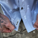 ESSENTIAL WORK OVER DEATH CEMENT BUTTON UP