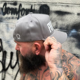 FUCK 'EM RETRO GREY HAT