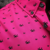 ESSENTIAL FANDANGO INFINITY SKULL BUTTON UP
