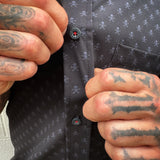 ESSENTIAL FAFO SKULL BUTTON UP