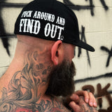 FUCK AROUND FLEXFIT COTTON SIDE STYLE HAT